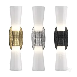 Utopia Large Double Bath Sconce by Kelly Wearstler